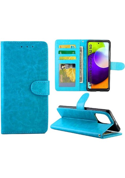 Samsung Galaxy Flip 5g Darbeye Pu Deri Kickstand Kart Için Flip Case (Yurt Dışından) fırsatları