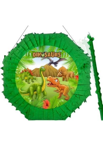 Sevimli Dinozor Pinyata 42 cm + Sopası