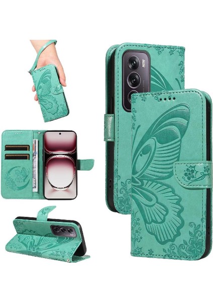 Oppo Oppo 12 Pro 5g Için Flip Case Yüksek Kalite Deri Ayrılabilir El (Yurt Dışından)