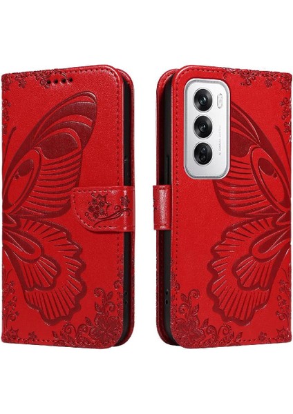 Oppo Oppo 12 5g Için Flip Case Ayrılabilir El Kayışı Yüksek Kaliteli Deri (Yurt Dışından)