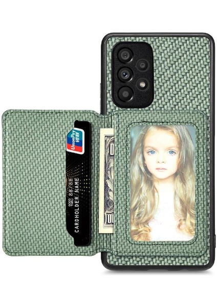Samsung Galaxy Case 5g Rfıd Engelleme Manyetik Kart Tutucu Komple (Yurt Dışından)