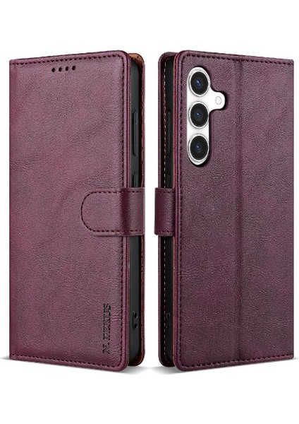 Samsung Galaxy M13 Için Flip Case 5g Kart Yuvaları Anti Kayma Çift Katmanlı Yan (Yurt Dışından)