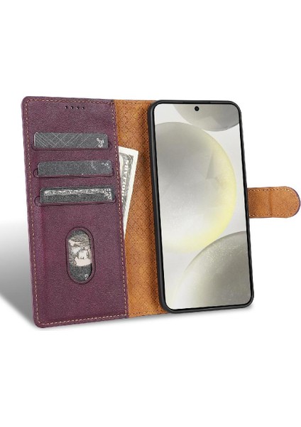 Samsung Galaxy M13 Için Flip Case 5g Kart Yuvaları Anti Kayma Çift Katmanlı Yan (Yurt Dışından)