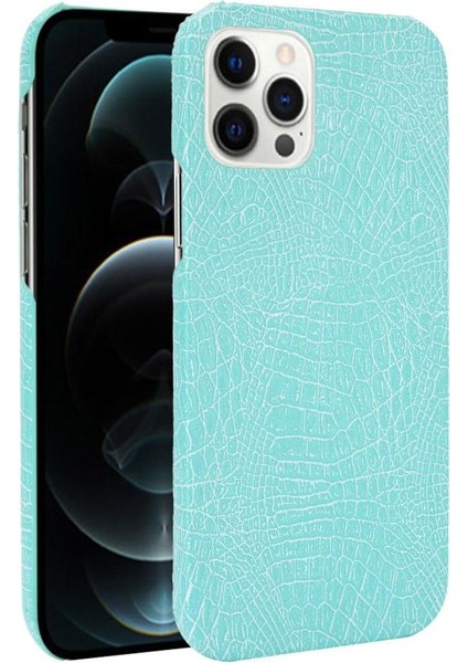 IPhone 12 Pro Max Anti Scratch Klasik Timsah Için Şık Klasik Kılıf (Yurt Dışından)