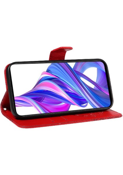 Mays Shop Onur X30 Için Flip Case Yüksek Kalite Deri Ayrılabilir El Kayışı ile (Yurt Dışından)