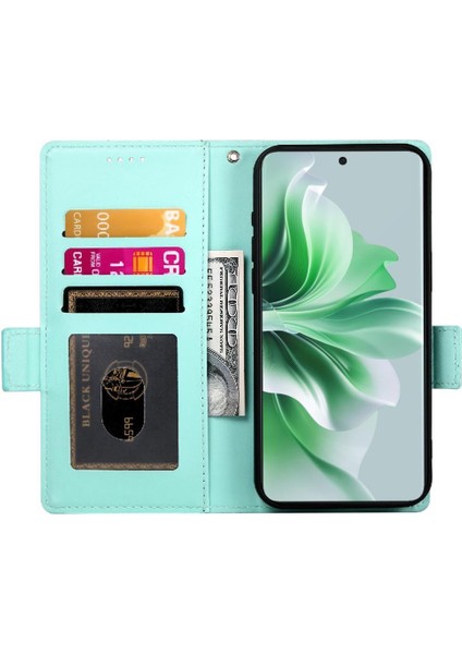 Oppo Oppo 11 Flip Günlük Kullanım Için Flip Case Kart Yuvaları Cüzdan Iş (Yurt Dışından)