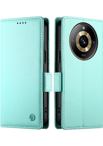 Realme 11 Pro Flip Kartvizit Yuvaları Cüzdan Günlük Kullanım Için Flip Case (Yurt Dışından)