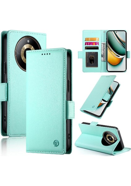 Realme 11 Pro Flip Kartvizit Yuvaları Cüzdan Günlük Kullanım Için Flip Case (Yurt Dışından)