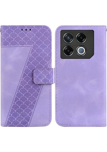 Infinix Gt 20 Pro 5g Kabartmalı Desen Kart Yuvası Fonksiyonu Pu Için Telefon Kılıfı (Yurt Dışından)