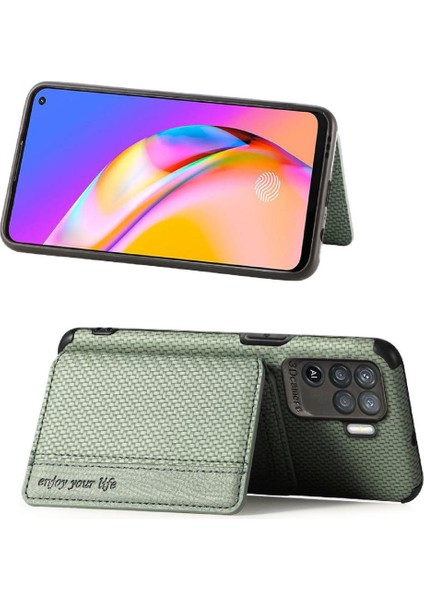 Oppo A94 4G/F19 Pro Rfıd Engelleme Komple Kamera Güvenlik Standı Için Kılıf (Yurt Dışından) modelleri