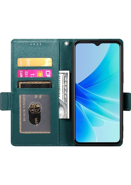 Oppo A57 4g Günlük Kullanım Için Flip Case Kart Yuvaları Iş Cüzdan Flip (Yurt Dışından)