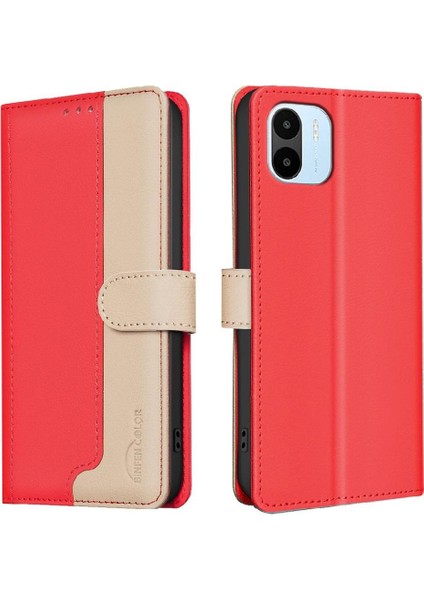 Xiaomi Redmi A2 Kart Yuvaları Tutucu Kickstand Rfıd Engelleme Için Flip Case (Yurt Dışından)