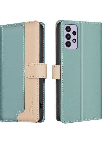 Samsung Galaxy M13 4g Için Flip Case Kart Yuvaları Tutucu Flip Folio Rfıd Tpu (Yurt Dışından)