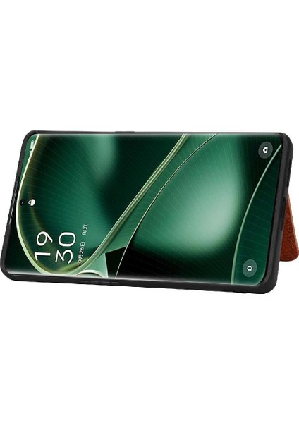 Oppo Bulmak Için Kılıf X6 Standı Fonksiyonu Manyetik Kart Tutucu Rfıd Engelleme (Yurt Dışından)