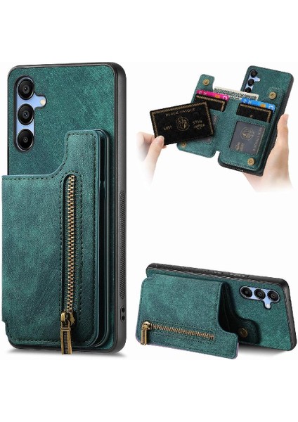 Samsung Galaxy A25 5g Için Kılıf Standı Fonksiyonu Katlanabilir Arka Kapak Vintage (Yurt Dışından)