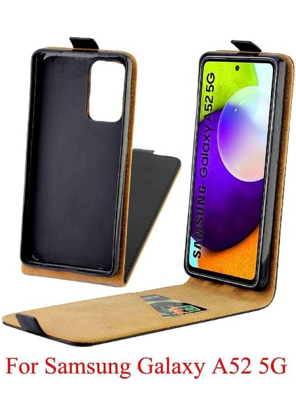Samsung Galaxy Vertical 5g Tpu Deri Iş Tarzı Için Dikey Flip Case (Yurt Dışından) modelleri
