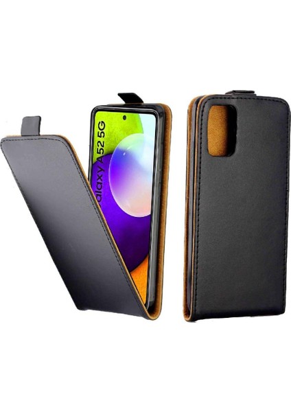 Samsung Galaxy Vertical 5g Tpu Deri Iş Tarzı Için Dikey Flip Case (Yurt Dışından) fırsatları