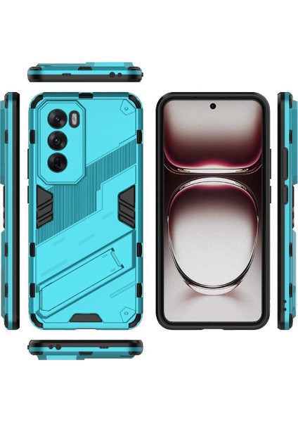 Oppo Oppo 12 Pro 5g Için Kickstand Koruyucu Kapak Sağlam Askeri (Yurt Dışından)