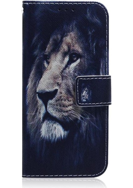 Tecno Spark Için Flip Case 20 Pro Artı 4g Pu Deri Boyalı Cüzdan Kartı (Yurt Dışından)