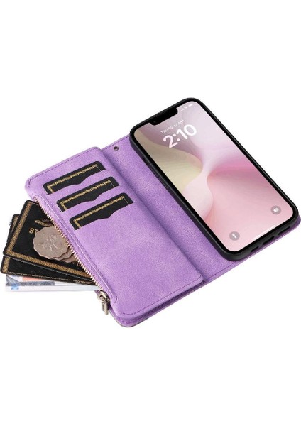 IPhone Se4 Dokuz Kart Yuvaları Için Kılıf Kickstand Koruyucu Kart Yuvası ile (Yurt Dışından)