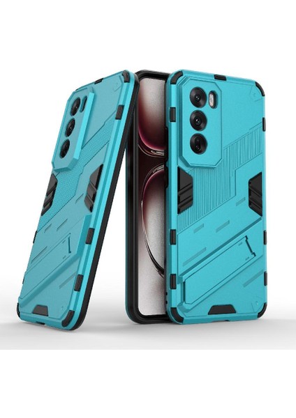 Oppo Oppo 12 Pro 5g Için Kickstand Koruyucu Kapak Sağlam Askeri (Yurt Dışından) modelleri