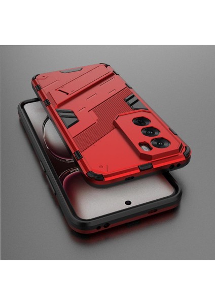 Oppo Oppo 12 Pro 5g Için Kickstand Koruyucu Kapak Sağlam Askeri (Yurt Dışından) indirimleri