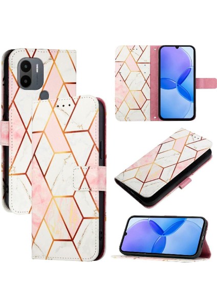 Xiaomi Redmı A1/a2 Cüzdan Mermer Desen Pu Deri Kickstand (Yurt Dışından) indirimleri