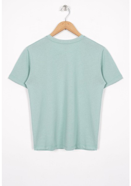 Los Angels Baskılı Çağla Yeşili Renk Erkek Çocuk Tshirt modelleri