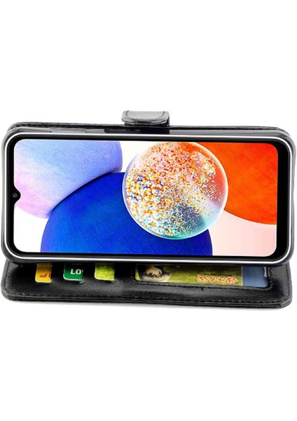 Samsung Galaxy A14 5g Manyetik Kapatma Darbeye Kickstand Için Flip Case (Yurt Dışından)