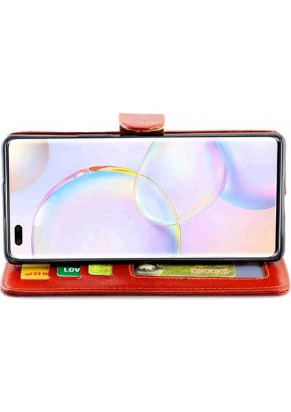 Onur Için Flip Case 50 Pro Kickstand Darbeye Kart Tutucu Pu Deri (Yurt Dışından) modelleri