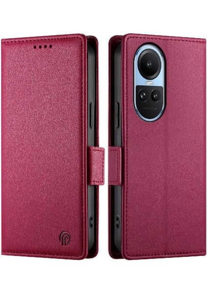Oppo Oppo 10 5g Flip Günlük Kullanım Için Flip Case Kart Yuvaları Iş Cüzdan (Yurt Dışından) indirimleri