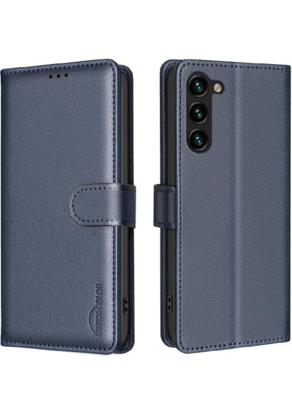 Samsung Galaxy S21 Artı Rfıd Engelleme Cüzdan Pu Deri Kart Için Flip Case (Yurt Dışından)