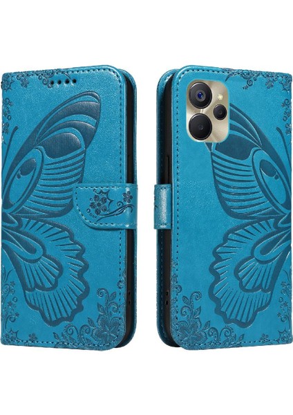 Kredi Kartı Yuvası Ayrılabilir El Kayışı ile Reamle 9i 5g Için Flip Case (Yurt Dışından)