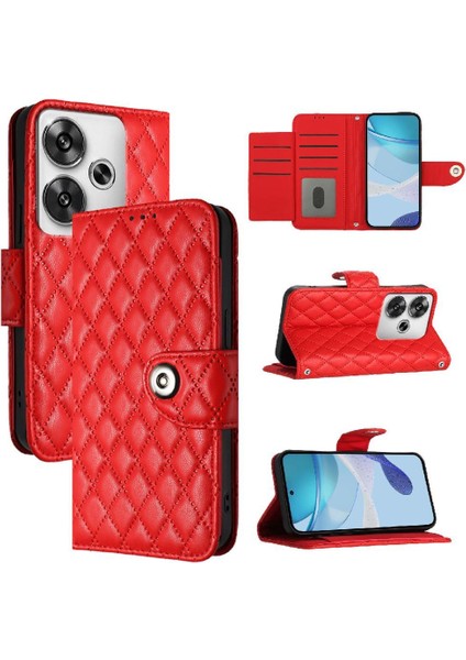 Xiaomi Poco F6 5g Darbeye Dayanıklı Şık Koruyucu Cüzdan Kapak (Yurt Dışından)