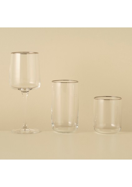 Premium Bardak-Kadeh Seti 36'lı Silver fiyatları