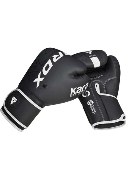 Kara F6 Mat Beyaz - Rdx - Boks Eldivenleri - Mat Beyaz - 14 Oz