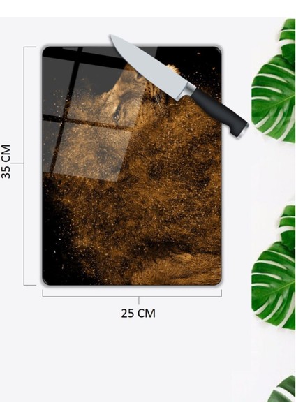 Aslan | Cam Kesme Tahtası | 25 x 35 cm fiyatları