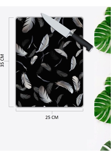 Tüyler | Cam Kesme Tahtası | 25 x 35 cm fiyatları