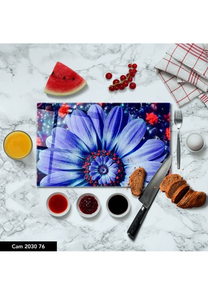 Baskılı Cam Kesme Tahtası |temperli Cam | 25 x 35 cm fiyatları