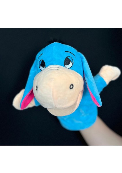 Ağzı Hareket Eden Peluş El Kuklası