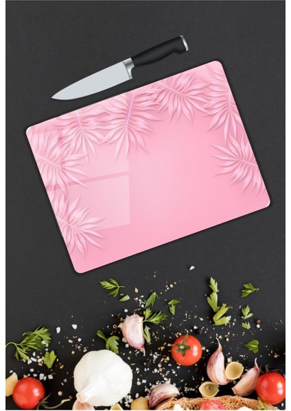 Tozpembe Cam Kesme Tahtası 25 x 35 cm