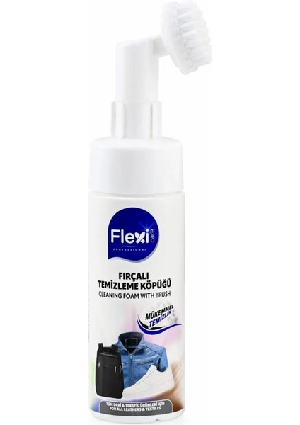 Flexi Fırçalı Susuz Ayakkabı ve Kumaş Temizleme Köpüğü 150 ml