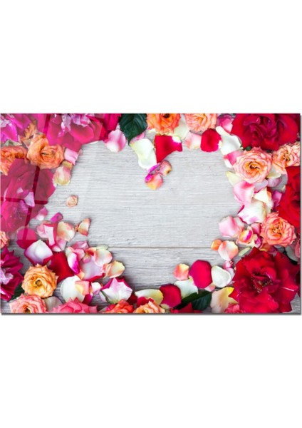 Cam Kesme Tahtası | Baskılı Kesim Tablası | 25 x 35 cm