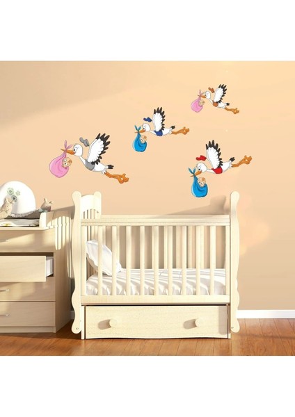 Leylekler Çocuk Odası Duvar Sticker