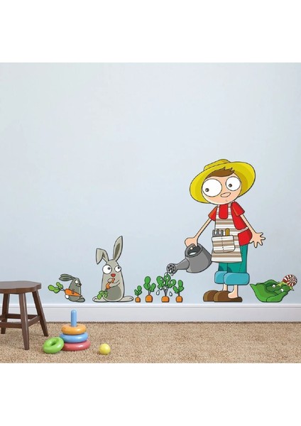 Çiftçi Çocuk Çocuk Odası Duvar Sticker