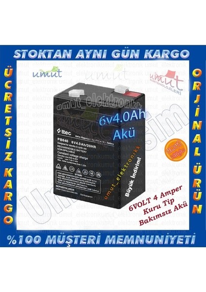 Goldsilver Fenere Uyumlu Akü Gold Sılver GS-2630 Aküsü Gold Silver GS-2630 Akü 6V4AH Akü Goldsilver GS2630 Fenere Uyumlu Akü 6V4AH -Goldsilver GS2630 Uyumlu Akü 6 Volt 4 Amper Kuru Tip Bakımsız Akü