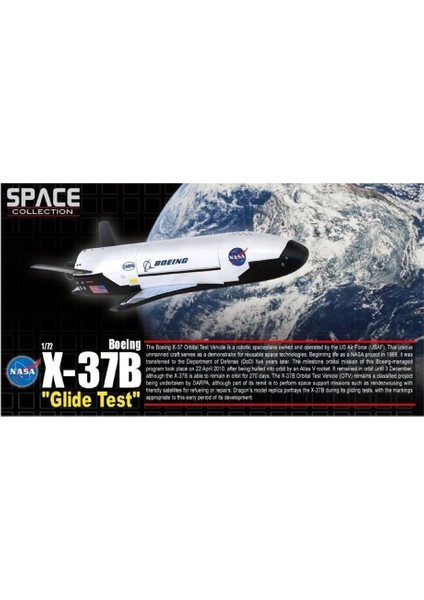 50386 1/72 Ölçek Boeing X-37B Orbital Test Aracı Plastik Model Kiti fiyatları