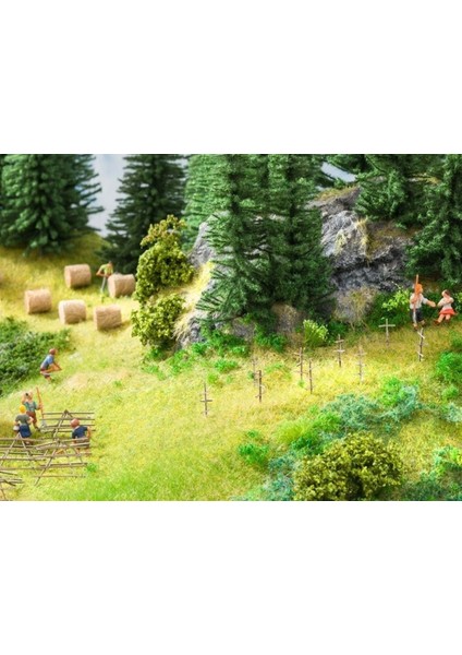 7460 Saman Balyaları, 18 Adet Diorama Malzemesi