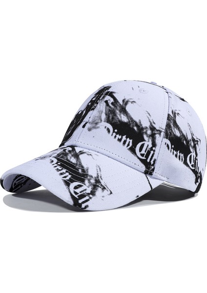 Yunyan Pamuklu Beyzbol Şapkası Erkekler ve Kadınlar Grafiti Sivri Şapka (Yurt Dışından) fiyatları