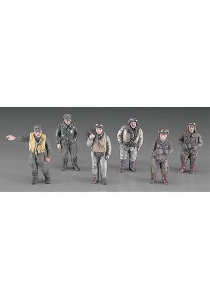 X48-7 36007 1/48 Ölçek, Ww Iı Pilot Figürleri, Plastik Model Kiti